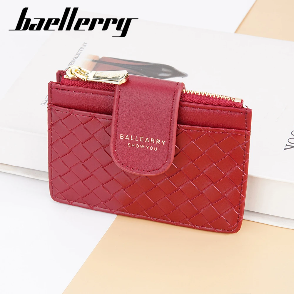 Baellerry Mini Short Women Wallets Zipper Card Holder Female Purse Top Quality Coin Pocket Luxury Brand Wallet For Girls
Baellerry Mini Short Women Wallets Zipper Card Holder Female Purse Top Quality Coin Pocket Luxury Brand Wallet For Girls