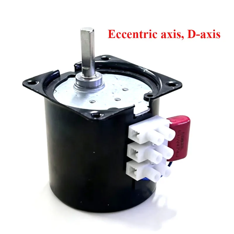 3pcs 60ktyz Permanent Magnet Synchronous Motor Eccentric Shaft 7mm/8mm 14W Low-speed Forward and Reverse AC 220V Motor for BBQ
3pcs 60ktyz Permanent Magnet Synchronous Motor Eccentric Shaft 7mm/8mm 14W Low-speed Forward and Reverse AC 220V Motor for BBQ