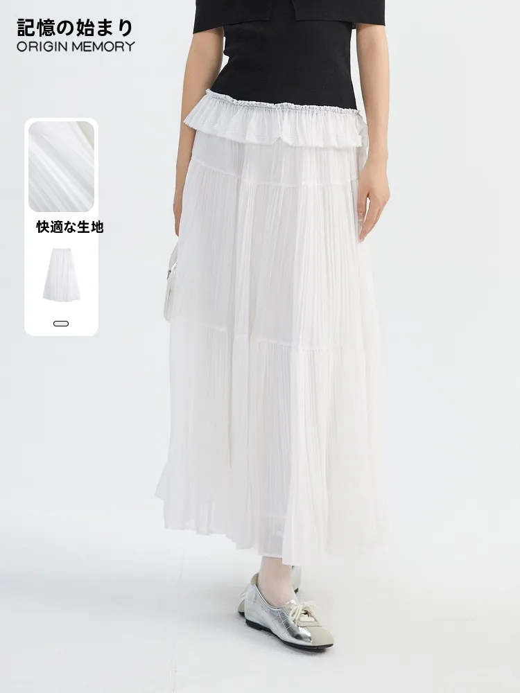 High Waist Midi Skirt Poodle Skirt Polyester Fiber A-Line Silhouette Color Summer New Sle Versatile Slimming Skirt
High Waist Midi Skirt Poodle Skirt Polyester Fiber A-Line Silhouette Color Summer New Sle Versatile Slimming Skirt