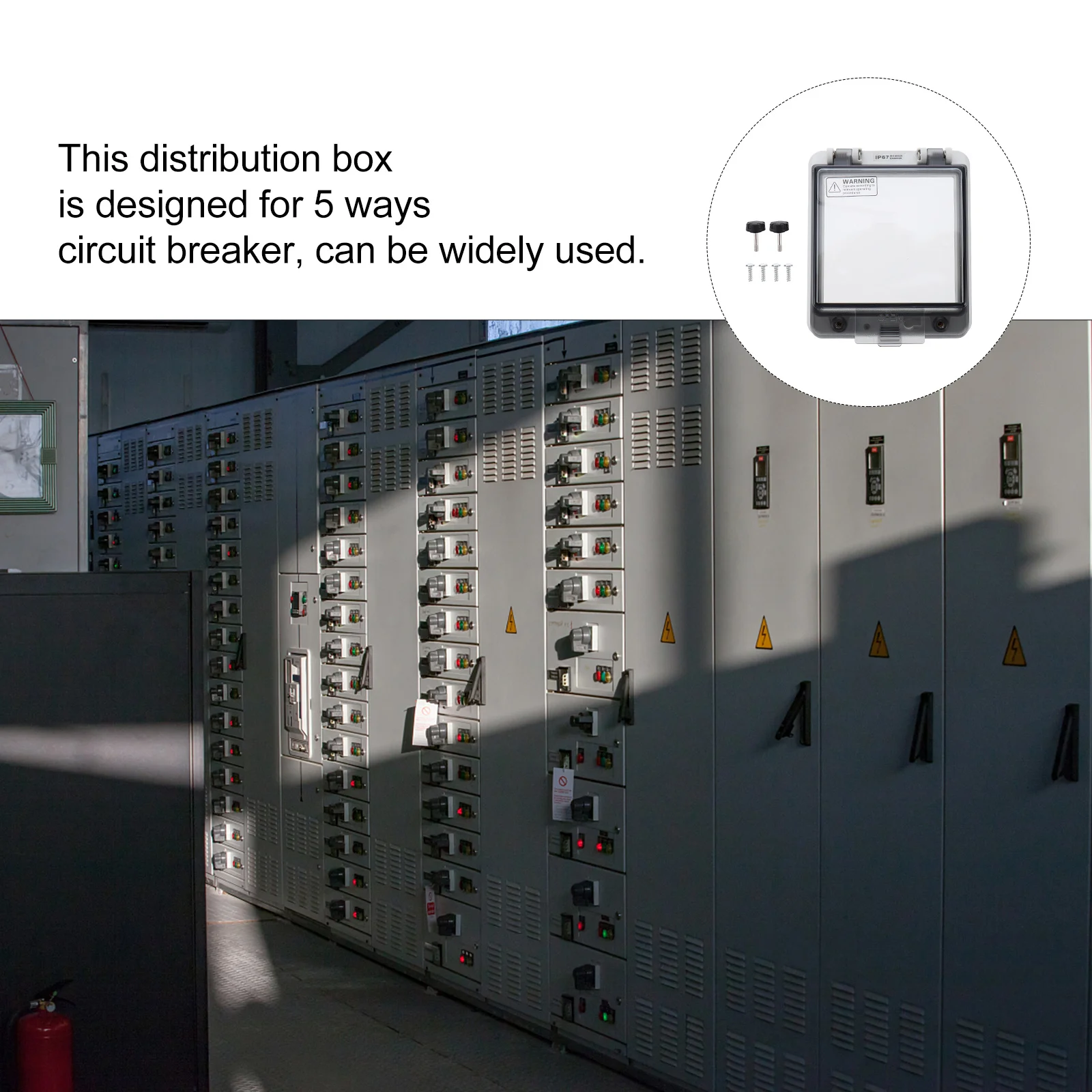 Circuit Breaker Distribution Box 5 Way Outdoor Waterproof Durable Electrical Distribution Breaker Box Boxes for
Circuit Breaker Distribution Box 5 Way Outdoor Waterproof Durable Electrical Distribution Breaker Box Boxes for