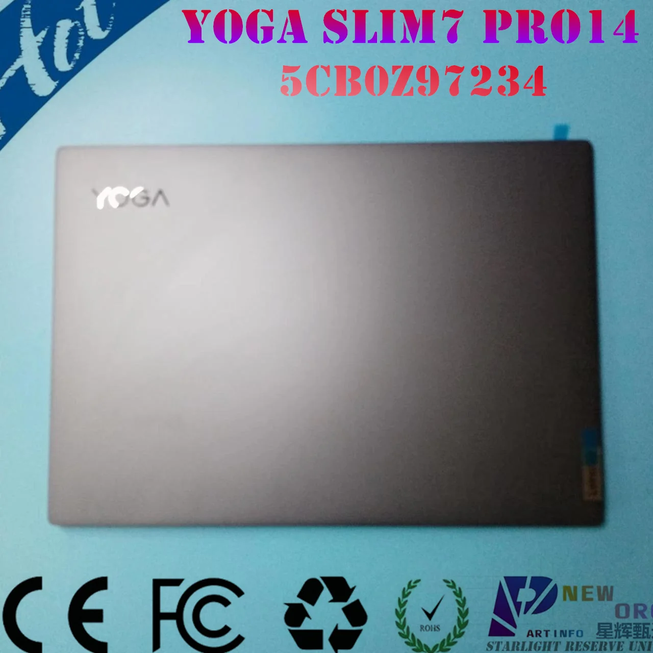 Laptop LCD back cover lid rear For LENOVO Ideapad Slim7 Pro-14ITL5 ACH5 IHU5 ARH5 82DM 82NH 82NC 82LA 82MS 82N5 GRAY
Laptop LCD back cover lid rear For LENOVO Ideapad Slim7 Pro-14ITL5 ACH5 IHU5 ARH5 82DM 82NH 82NC 82LA 82MS 82N5 GRAY