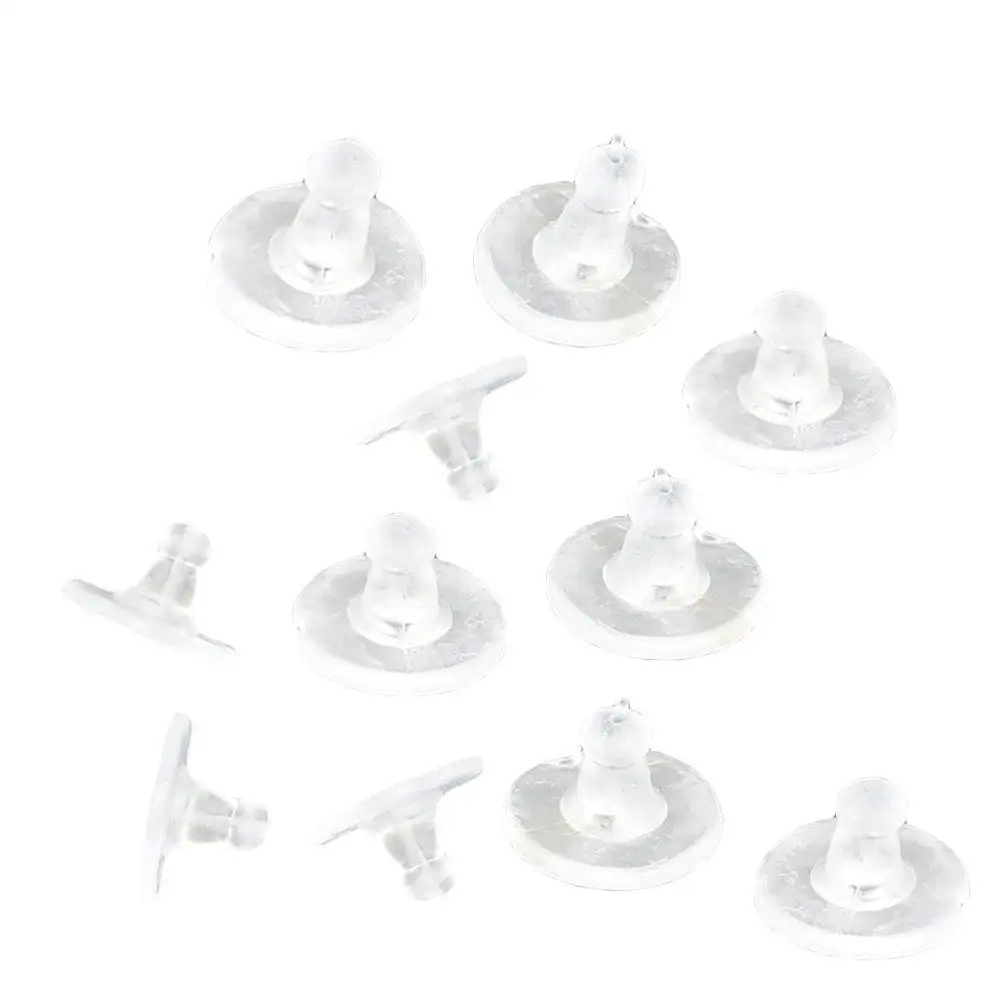 100 Pcs Backs Transparent Stoppers Earring Stoppers Flexible Tear Earring Backs Resistant Safety Jewelry Accessories
100 Pcs Backs Transparent Stoppers Earring Stoppers Flexible Tear Earring Backs Resistant Safety Jewelry Accessories