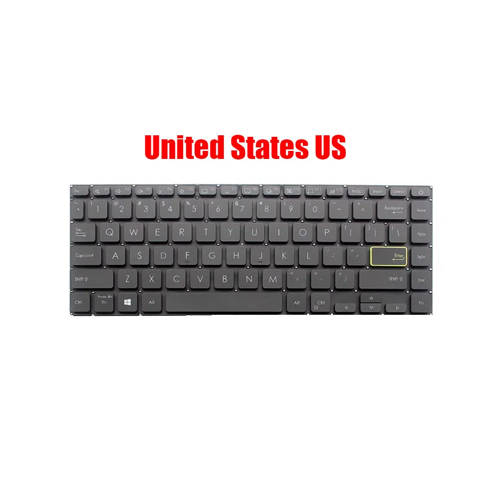 Клавиатура США для ноутбука ASUS M4100U M4100UA UM433IQ UM434IQ X421DA X421EA без рамки с подсветкой
Клавиатура США для ноутбука ASUS M4100U M4100UA UM433IQ UM434IQ X421DA X421EA без рамки с подсветкой