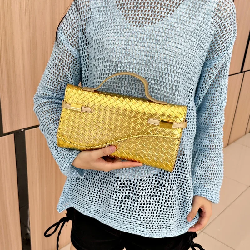 Fashionable Splicing Long Hand-Held Bag for Women Single Shoulder Crossbody Underarm Bag Niche Design
Fashionable Splicing Long Hand-Held Bag for Women Single Shoulder Crossbody Underarm Bag Niche Design