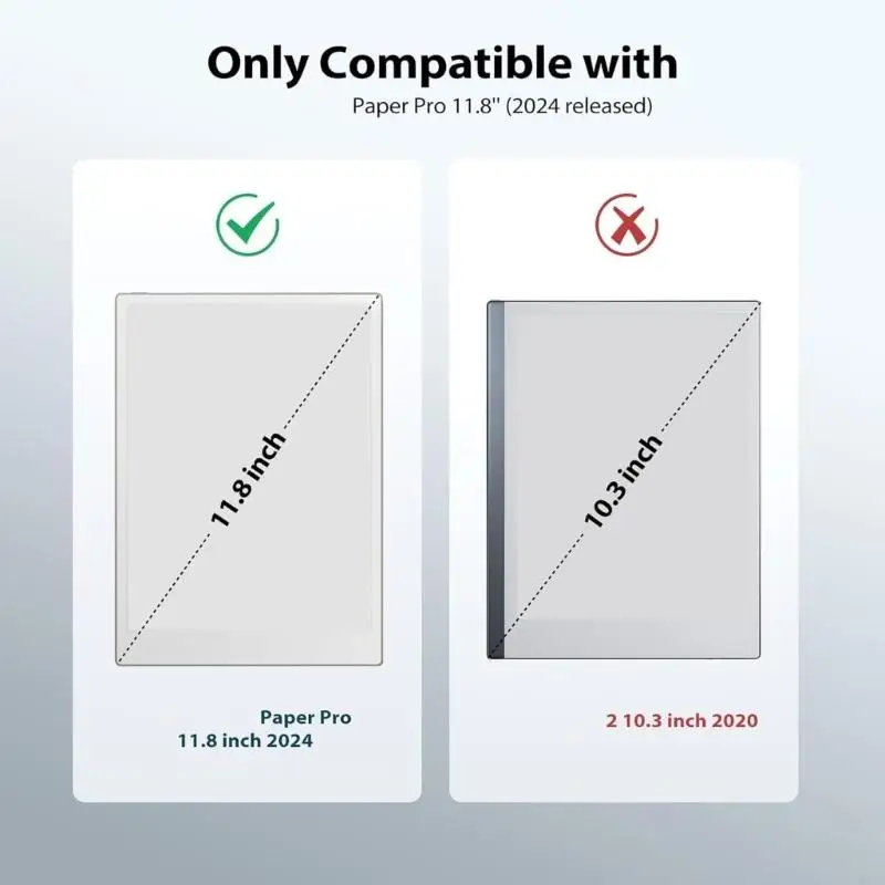 Case for Remarkable Paper Tablet (11.8-inch,2024 Released) Bookcover with Auto Sleep/Wake
Case for Remarkable Paper Tablet (11.8-inch,2024 Released) Bookcover with Auto Sleep/Wake