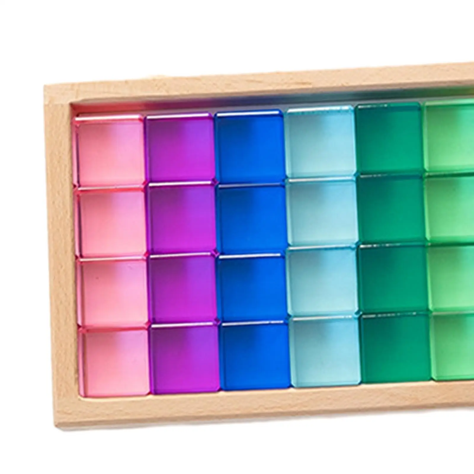Rainbow Acrylic Gemstone Cubes, Learn Color, Sensory Training Toys for 3~6 Years Olds Children
Rainbow Acrylic Gemstone Cubes, Learn Color, Sensory Training Toys for 3~6 Years Olds Children