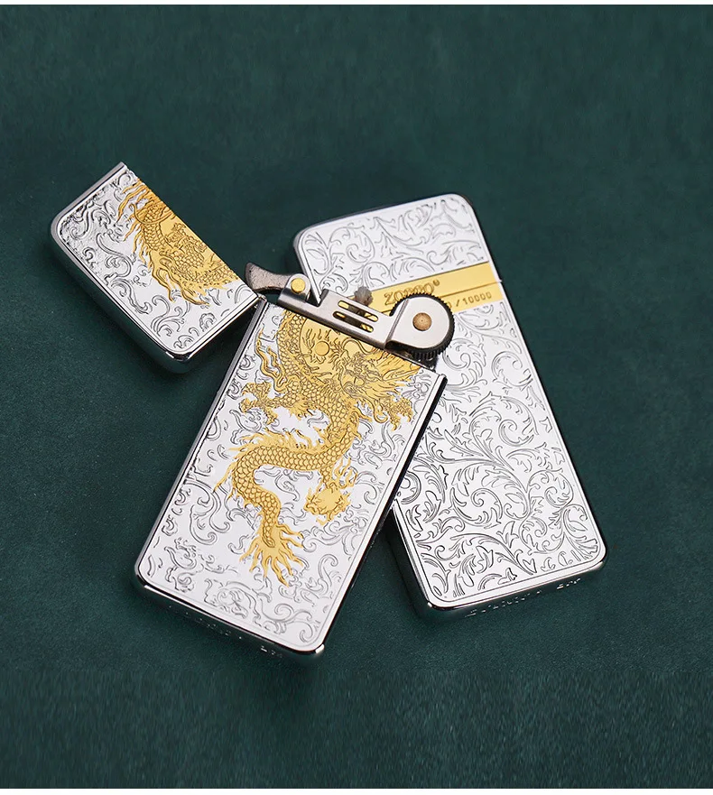 ZORRO ZS5 Brass Lighter, Ultra Thin Tangcao Engraved, Vintage Sand Wheel Refillable Lighter Gift
ZORRO ZS5 Brass Lighter, Ultra Thin Tangcao Engraved, Vintage Sand Wheel Refillable Lighter Gift