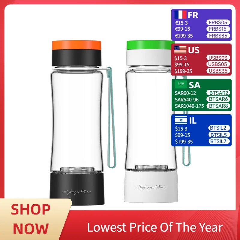2025 Portable Hydrogen Water Purifier Bottle 3000Mah High Concentration Model UV Ultraviolet Germicidal Desktop
2025 Portable Hydrogen Water Purifier Bottle 3000Mah High Concentration Model UV Ultraviolet Germicidal Desktop