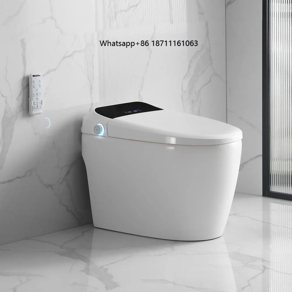 High Quality Wc Intelligent Ceramic Automatic Washing Fully Automatic Tankless One Piece Smart Toliet
High Quality Wc Intelligent Ceramic Automatic Washing Fully Automatic Tankless One Piece Smart Toliet