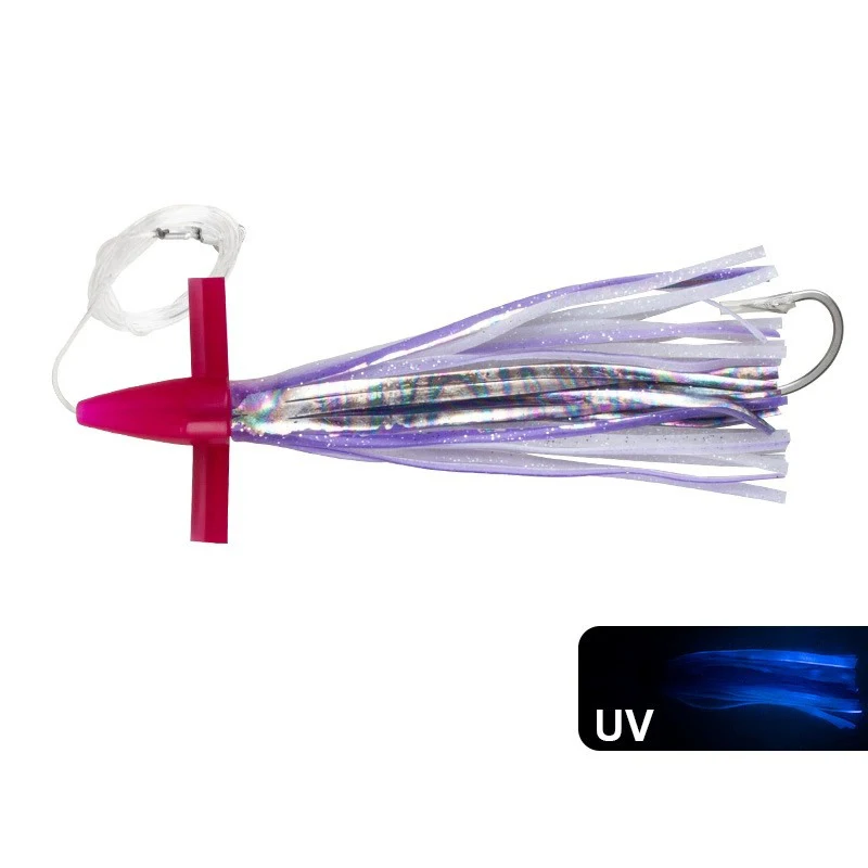 1PC 18cm23cm Trolling Skirt Tuna Lures With Hook Bionic Squid Lure Bait Bird Mahi Sea Trolling Fishing Bait pesca Boat Fishing
1PC 18cm23cm Trolling Skirt Tuna Lures With Hook Bionic Squid Lure Bait Bird Mahi Sea Trolling Fishing Bait pesca Boat Fishing