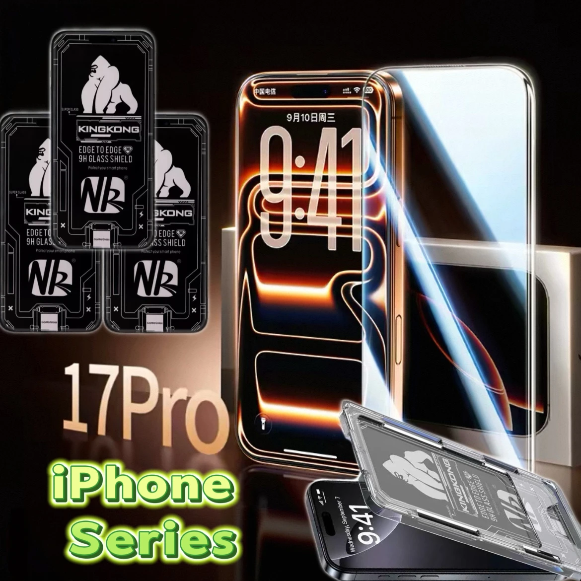 HD Screen Protector for iPhone Series, 9H Hardness, Bubble-Free, Dust-Free, Easy Installation, 3-Pack
HD Screen Protector for iPhone Series, 9H Hardness, Bubble-Free, Dust-Free, Easy Installation, 3-Pack