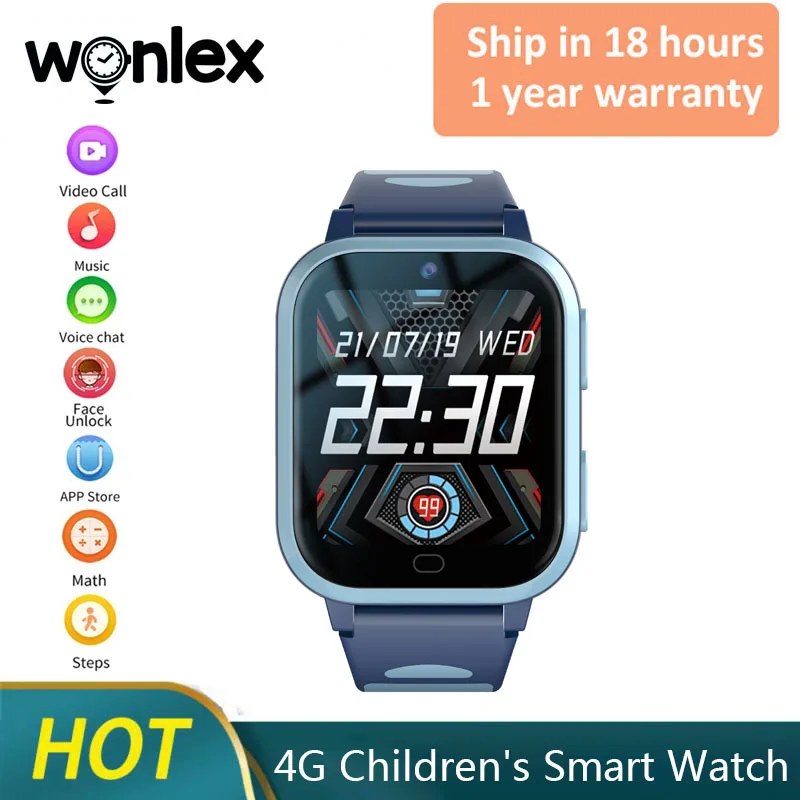 Wonlex 4G Детские умные часы GPS WiFi трекер Видеозвонки SOS-камеры, будильники, магазин приложений KT11pro Детские умные часы
Wonlex 4G Детские умные часы GPS WiFi трекер Видеозвонки SOS-камеры, будильники, магазин приложений KT11pro Детские умные часы