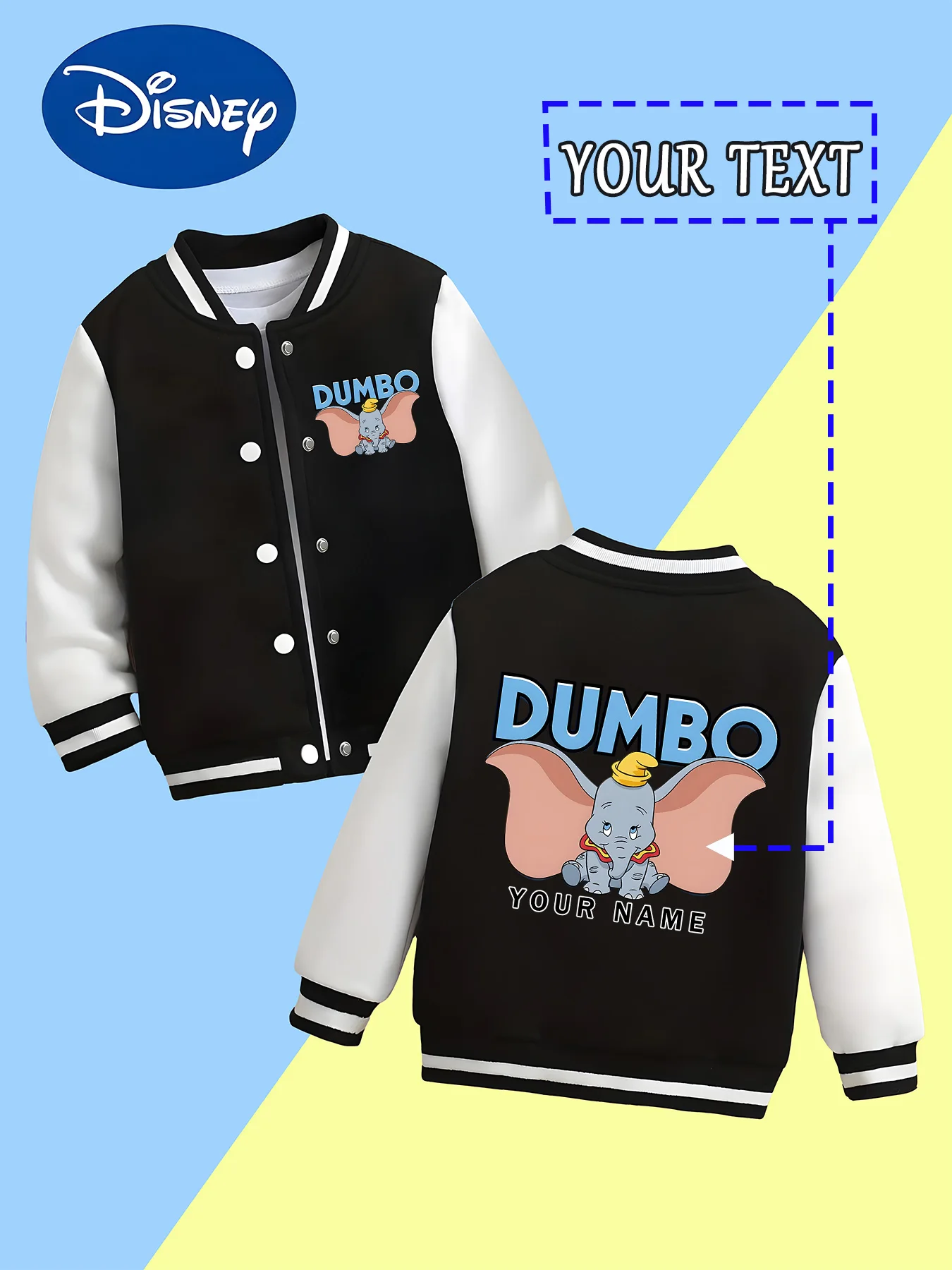 MINISO This Disney Toy Story boys' baseball jacket features classic characters like Buzz Lightyear and Woody, and features a fun 
MINISO This Disney Toy Story boys' baseball jacket features classic characters like Buzz Lightyear and Woody, and features a fun
