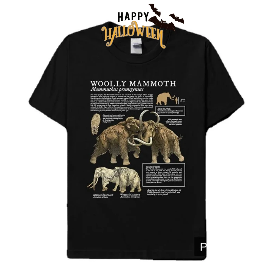 Mammoth Animal Illustration Natural Science Creative T-Shirt Cotton O-Neck Short Sleeve Men's T Shirt New Size S-3XL
Mammoth Animal Illustration Natural Science Creative T-Shirt Cotton O-Neck Short Sleeve Men's T Shirt New Size S-3XL