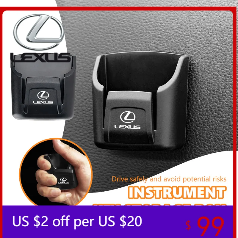 For Lexus Car Center Console Organizer Adhesive Dashboard Key Remote Control Storage Holder CT ES GS NX IS250 RX350 IS200 LX570
For Lexus Car Center Console Organizer Adhesive Dashboard Key Remote Control Storage Holder CT ES GS NX IS250 RX350 IS200 LX570