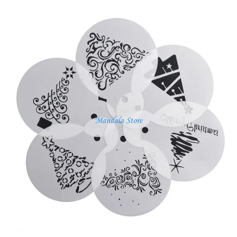 U2JC Xmas Tree Stencils Painting Templates DIY Crafts Scrabooking Painting Gift 6 Pcs
U2JC Xmas Tree Stencils Painting Templates DIY Crafts Scrabooking Painting Gift 6 Pcs