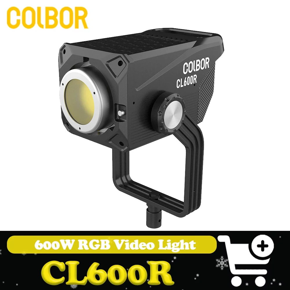 COLBOR CL600R RGB COB Spotlight 2700-6500K Full Color IP54 Video Light Built--in 9 Light Effects
COLBOR CL600R RGB COB Spotlight 2700-6500K Full Color IP54 Video Light Built--in 9 Light Effects