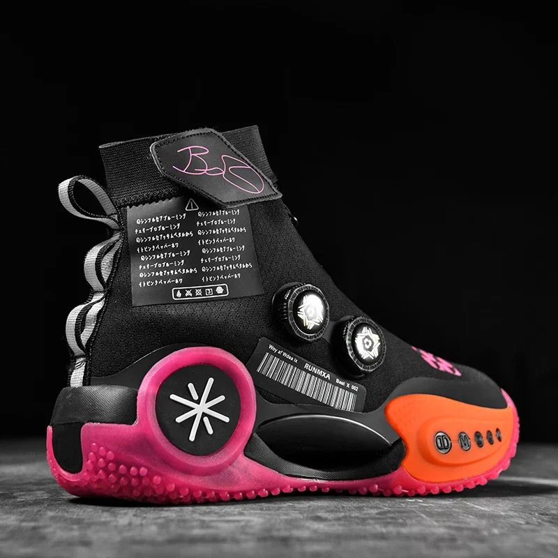 Men's Basketball Shoes Breathable Cushioning Non-Slip Wearable Runing Shoes Gym Training Athletic Basketball Sneakers for Women
Men's Basketball Shoes Breathable Cushioning Non-Slip Wearable Runing Shoes Gym Training Athletic Basketball Sneakers for Women