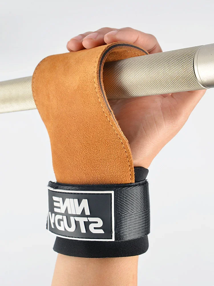 Hard pull power strap cowhide fitness gloves Pull-up horizontal bar back grip support wrist strap
Hard pull power strap cowhide fitness gloves Pull-up horizontal bar back grip support wrist strap