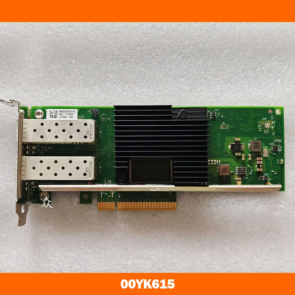 Сетевая карта для сервера 00YK615 X710-DA2 с двумя портами 10G Fiber X710
Сетевая карта для сервера 00YK615 X710-DA2 с двумя портами 10G Fiber X710