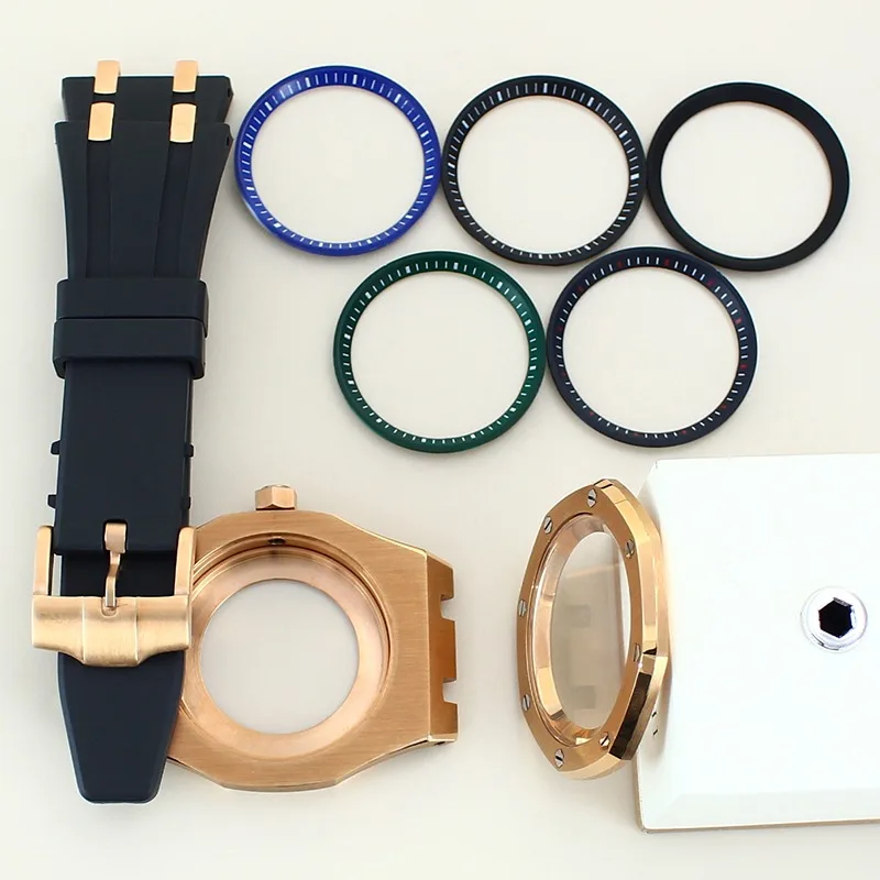 For NH35 Men's Watch Case Modified Oak Model 100m Waterproof Electroplating 316 Stainless Steel Sapphire Glass
For NH35 Men's Watch Case Modified Oak Model 100m Waterproof Electroplating 316 Stainless Steel Sapphire Glass