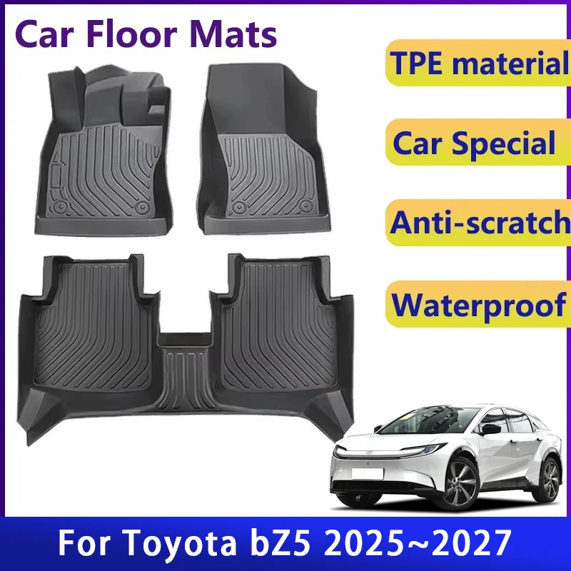 Fully Set Car Floor Mats For Toyota bZ5 EA11 2025 2026 2027 Waterproof Pad Left Hand Driver Rug Tpe Foot Cover Auto Accessories
Fully Set Car Floor Mats For Toyota bZ5 EA11 2025 2026 2027 Waterproof Pad Left Hand Driver Rug Tpe Foot Cover Auto Accessories