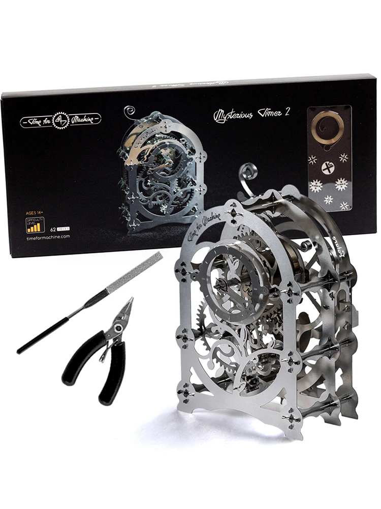 H's gift listShu Ukrainian "all-metal mechanical ornament" TIME FORMACHINE handmade toy
H's gift listShu Ukrainian "all-metal mechanical ornament" TIME FORMACHINE handmade toy