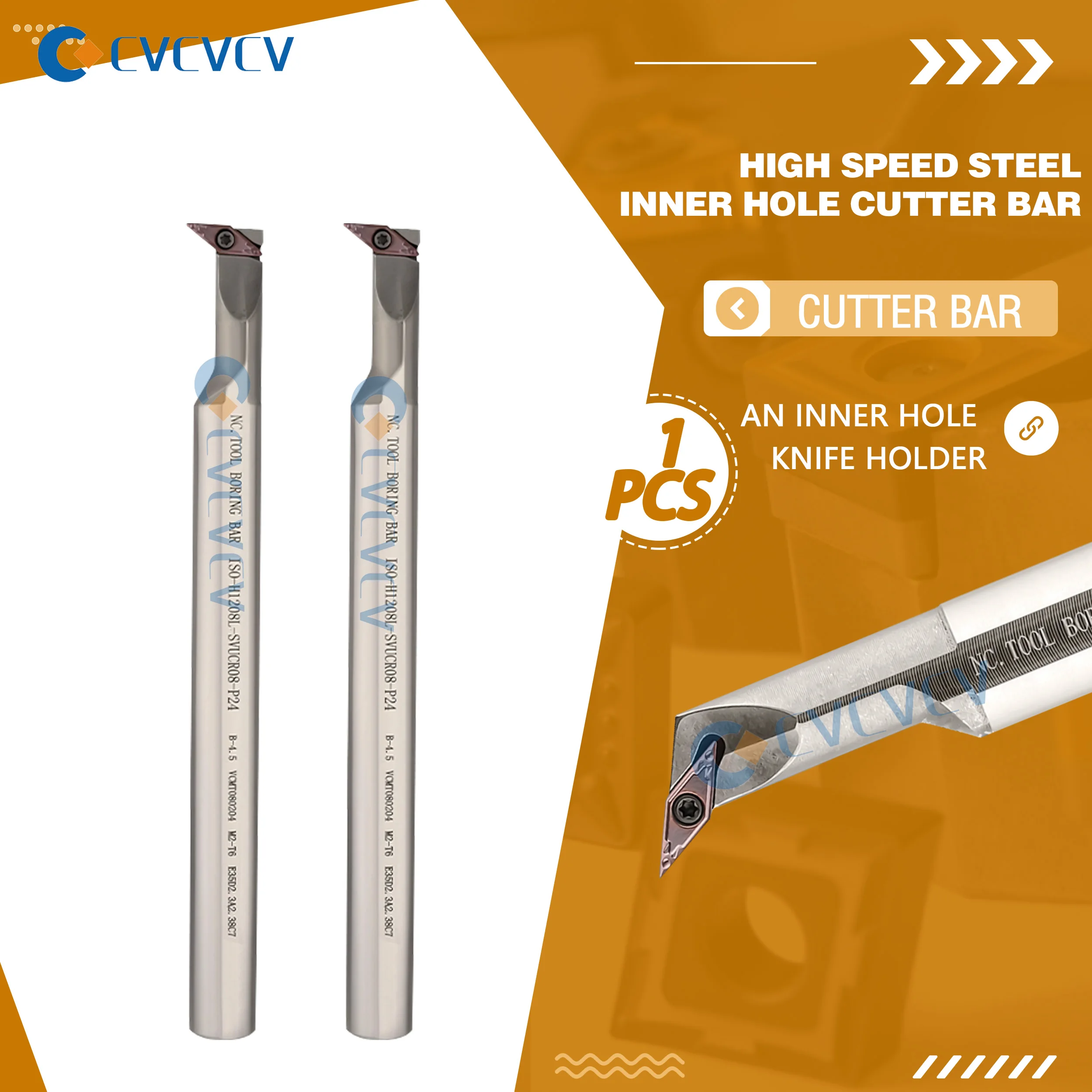 SVUCR08 High-Speed Steel Eccentric Inner Hole Boring Bar High-Speed Steel Tool Holder Tool Holder SVUCR Tool Holder Tool Holder
SVUCR08 High-Speed Steel Eccentric Inner Hole Boring Bar High-Speed Steel Tool Holder Tool Holder SVUCR Tool Holder Tool Holder