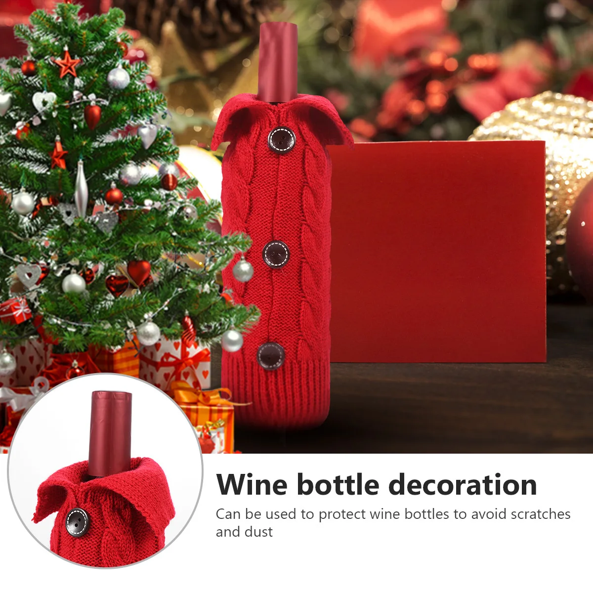 Cute Adorable Wine Bottle Cover Portable Flexible Storage Protective Sleeve for Home Hotel Restaurant Decor Adorable Wine Cover
Cute Adorable Wine Bottle Cover Portable Flexible Storage Protective Sleeve for Home Hotel Restaurant Decor Adorable Wine Cover