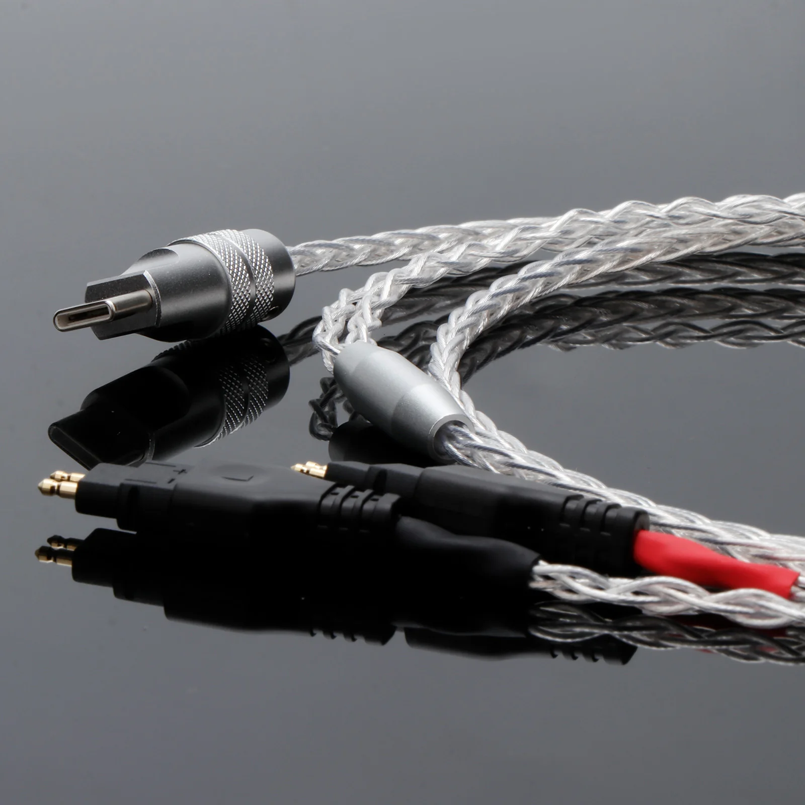 High-end OCC Silver Plated Upgrade Earphone Cable Type-C Plug for HD580 HD600 HD650 HD25 HD660S hd565 Mobile Phone
High-end OCC Silver Plated Upgrade Earphone Cable Type-C Plug for HD580 HD600 HD650 HD25 HD660S hd565 Mobile Phone