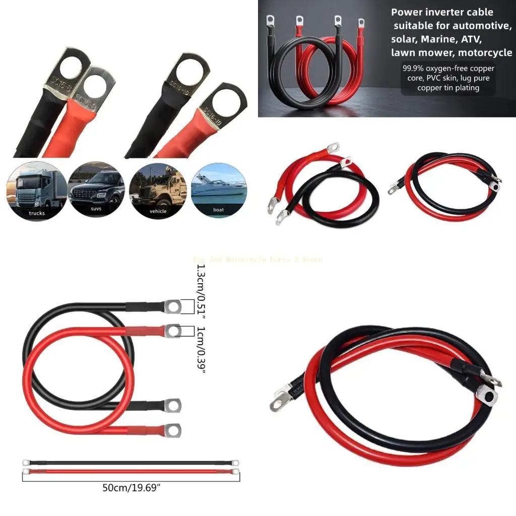 5AWG 16 мм² подключаемого кабеля аккумулятора Медный
5AWG 16 мм² подключаемого кабеля аккумулятора Медный