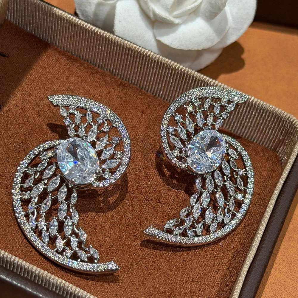 Korean Fashion Elegant Tassel Fashion Light Luxury New Zircon Earrings
Korean Fashion Elegant Tassel Fashion Light Luxury New Zircon Earrings