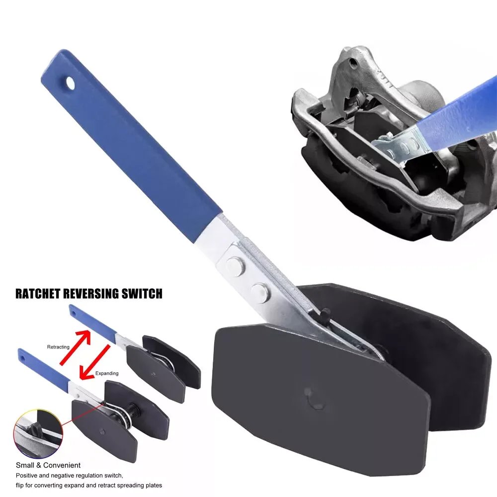 360° Adjustable Car Ratchet Brake Piston Wrench Installation Caliper Piston Compressor Steel Press Tool
360° Adjustable Car Ratchet Brake Piston Wrench Installation Caliper Piston Compressor Steel Press Tool