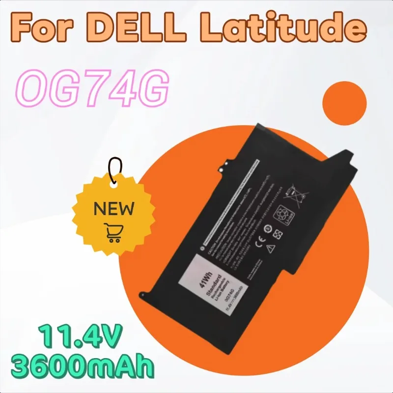 Совершенно новый сменный аккумулятор для ноутбука 11,4 В 3600 мАч 42 Втч 0G74G для ноутбука DELL Latitude 5300 5310 7300 7400 серии 02PFPW
Совершенно новый сменный аккумулятор для ноутбука 11,4 В 3600 мАч 42 Втч 0G74G для ноутбука DELL Latitude 5300 5310 7300 7400 серии 02PFPW