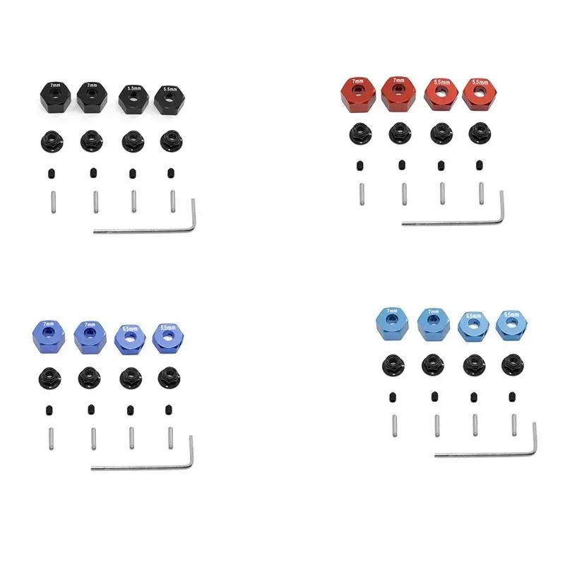 Metal Hex Wheel Hubs with Pins And M4 Flanged Lock Nuts Set for Traxxas Slash 2WD 1/10 Scale Upgrade Replacement Parts
Metal Hex Wheel Hubs with Pins And M4 Flanged Lock Nuts Set for Traxxas Slash 2WD 1/10 Scale Upgrade Replacement Parts