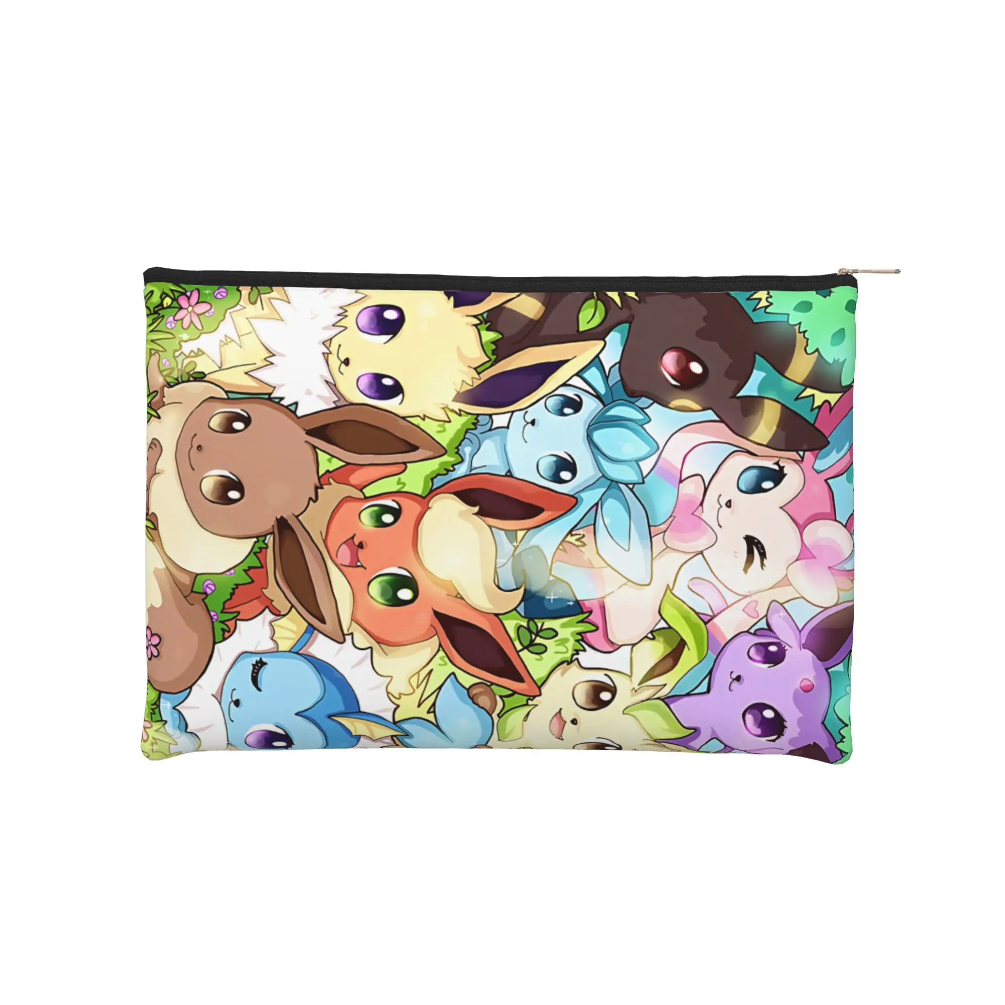 anime Lightweight Cute pouch Pokemon Eevee Eeveelution Makeup Bag Toiletry Bag with Zipper Cosmetic Pouch
anime Lightweight Cute pouch Pokemon Eevee Eeveelution Makeup Bag Toiletry Bag with Zipper Cosmetic Pouch