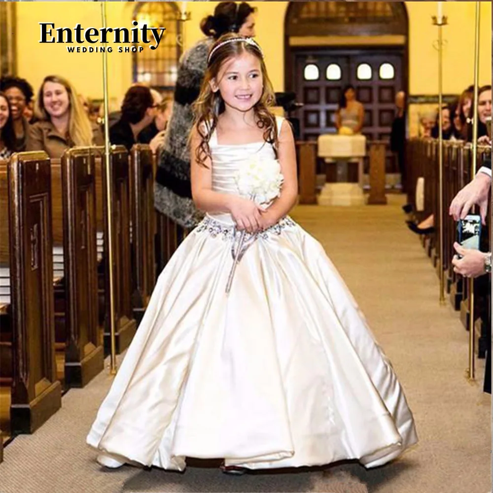 Princesse Enfant A-line O-neck Flower Girl Dress Tank Sleeve Sleeveless Beading Floor-length Ball-Gown Vestidos Para Niñas
Princesse Enfant A-line O-neck Flower Girl Dress Tank Sleeve Sleeveless Beading Floor-length Ball-Gown Vestidos Para Niñas