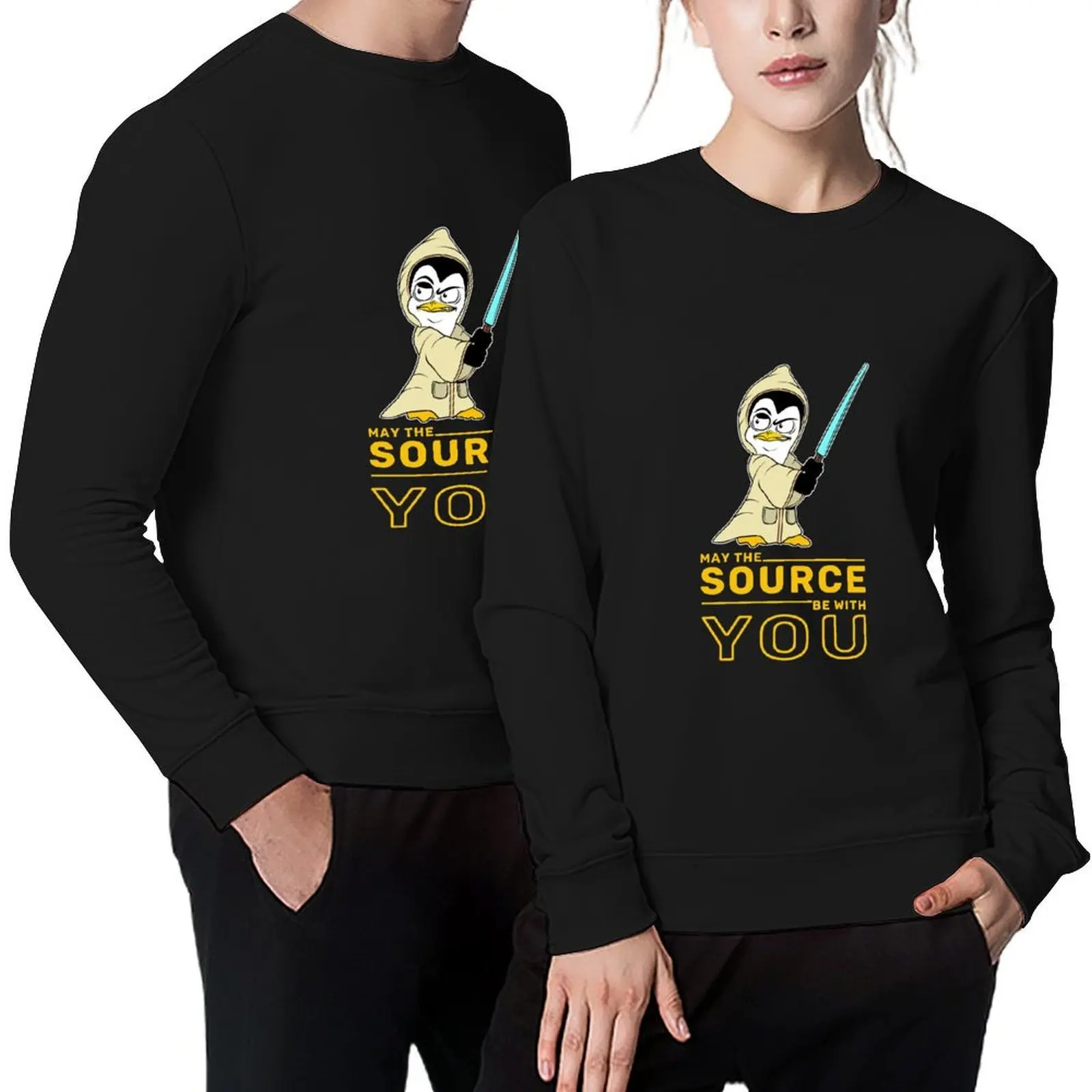 May The Source Be With You Linux Penguin for Linux Admin Pullover men's winter sweater sweatshirt for men
May The Source Be With You Linux Penguin for Linux Admin Pullover men's winter sweater sweatshirt for men