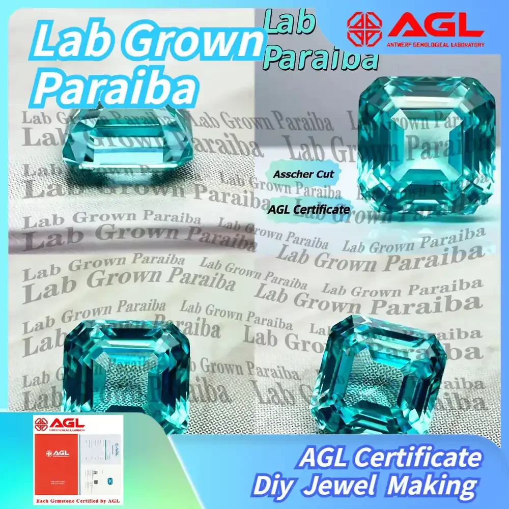H-Lab Grown Paraiba Asscher Cut Gemstone for DIY Jewelry Making Ring Necklace Bracelet Inlay Lab Created Paraiba Tourmaline for
H-Lab Grown Paraiba Asscher Cut Gemstone for DIY Jewelry Making Ring Necklace Bracelet Inlay Lab Created Paraiba Tourmaline for