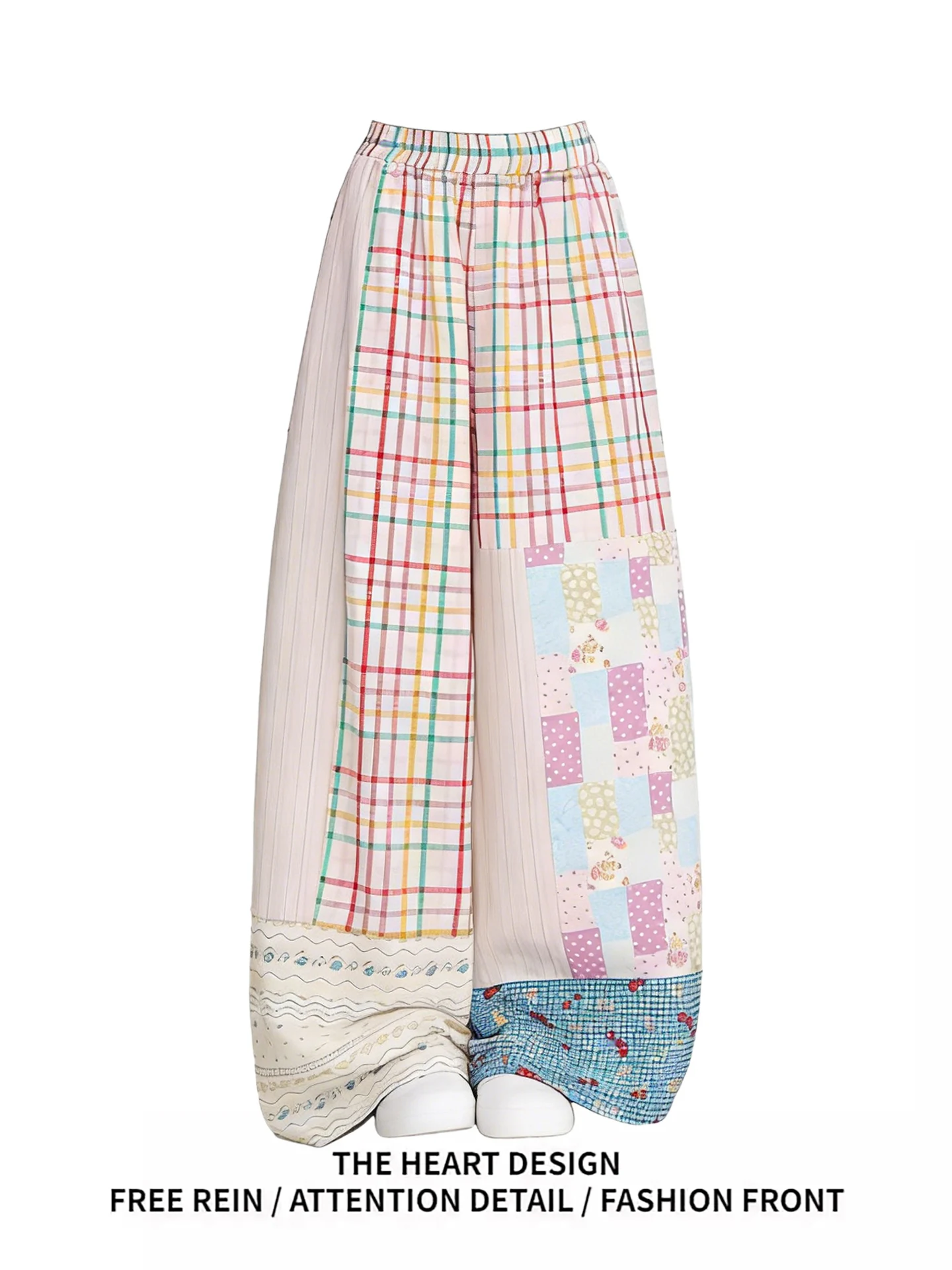 Fashionable Art Student Plaid Casual Pants Thin Design Loose Wide Leg Spring Summer New Arrival Ladies High Waist Polyester F...
Fashionable Art Student Plaid Casual Pants Thin Design Loose Wide Leg Spring Summer New Arrival Ladies High Waist Polyester F...