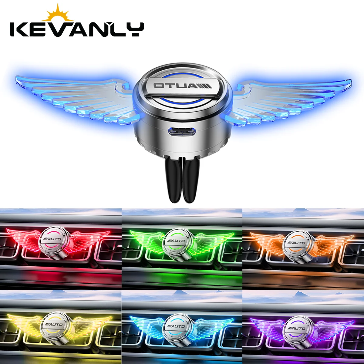 Car Air Outlet Clip Angel Wings Air Freshener Cologne Flavor Colorful Wing Vent Aromatherapy Fresheners Auto Decor With Light
Car Air Outlet Clip Angel Wings Air Freshener Cologne Flavor Colorful Wing Vent Aromatherapy Fresheners Auto Decor With Light
