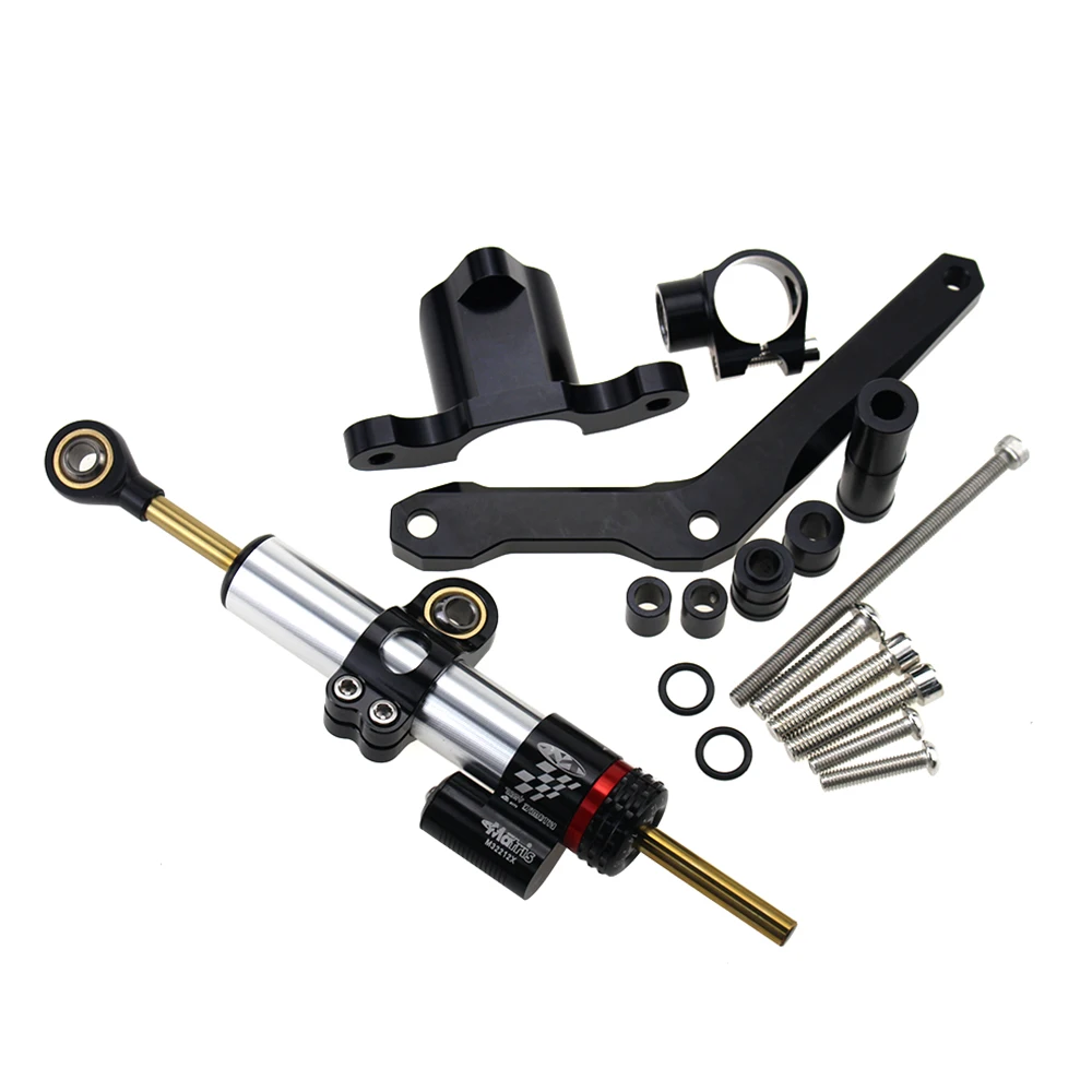 Steering Damper Bracket Motorcycle Steering Damper Mounting Support Stabilizer for Motorcycle Benelli BN600 BJ600 BN 600
Steering Damper Bracket Motorcycle Steering Damper Mounting Support Stabilizer for Motorcycle Benelli BN600 BJ600 BN 600