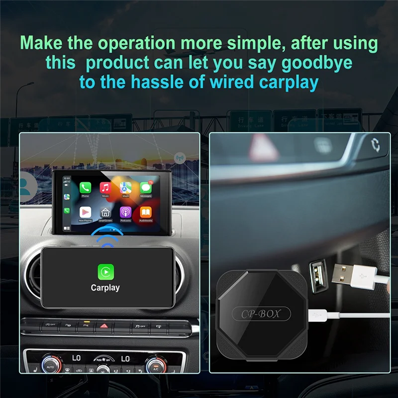 XFDZ-Беспроводной адаптер Carplay, преобразование проводной Carplay на беспроводной Carplay Plug & Play, пластик для проводного автомобиля Carplay
XFDZ-Беспроводной адаптер Carplay, преобразование проводной Carplay на беспроводной Carplay Plug & Play, пластик для проводного автомобиля Carplay