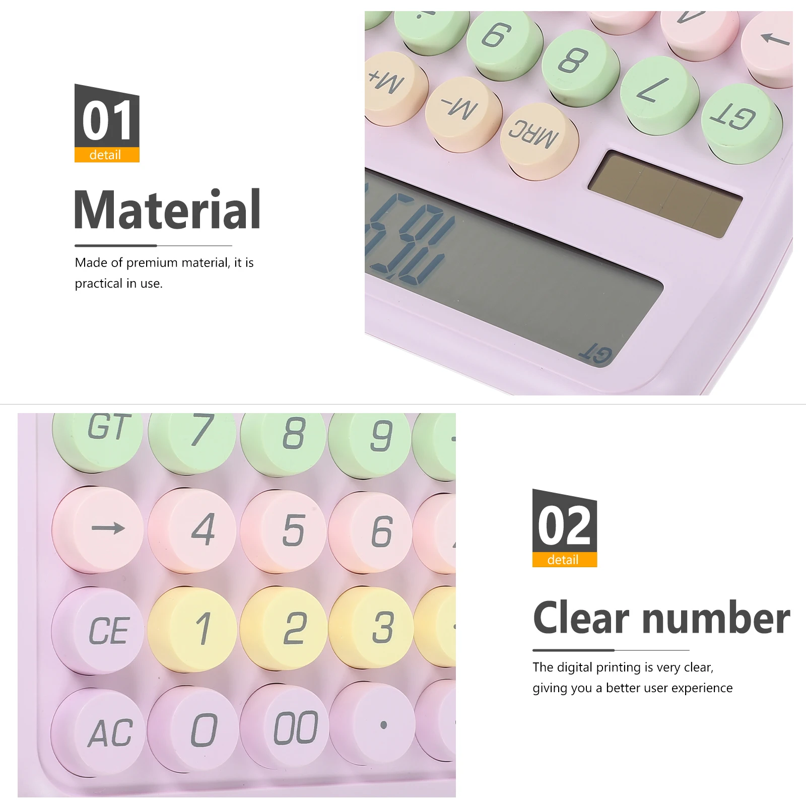 Mechanical Keyboard Calculator Cartoon Student Portable Pocket Small Lovely Plastic Pink Decor Basic Reusable Material H held
Mechanical Keyboard Calculator Cartoon Student Portable Pocket Small Lovely Plastic Pink Decor Basic Reusable Material H held