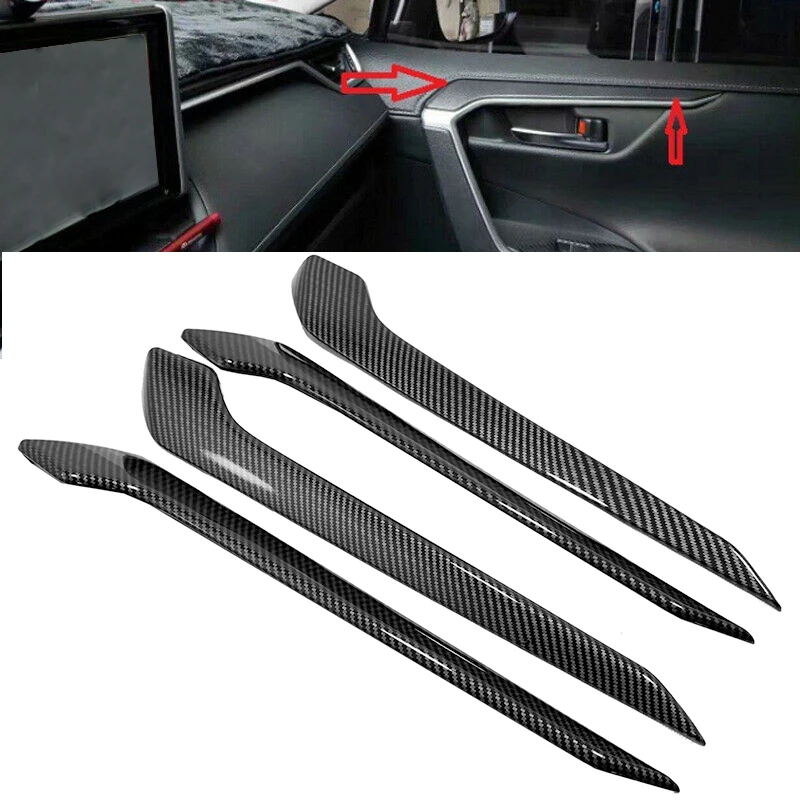 Side Door Decoration Cover Trim For Toyota RAV4 2019 2020 Car-styling ABS Inner Carbon Door Armrest Stripe Cover Trim 4PCS
Side Door Decoration Cover Trim For Toyota RAV4 2019 2020 Car-styling ABS Inner Carbon Door Armrest Stripe Cover Trim 4PCS