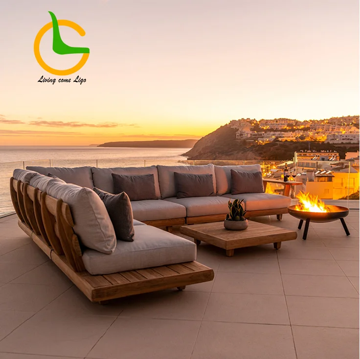 Modular Teak L-Shaped Garden Sofa Set-Weather & UV Resistant Outdoor Furniture For Courtyard & Living Room
Modular Teak L-Shaped Garden Sofa Set-Weather & UV Resistant Outdoor Furniture For Courtyard & Living Room