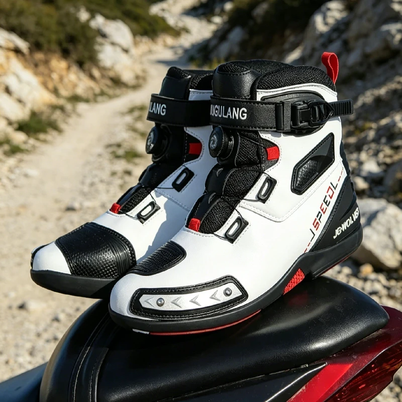 Mountain Racing Shoes 2026 New Motorcycle Boots Man Leather Motos Riders Protective Boots Waterproof Non-slip Motocross
Mountain Racing Shoes 2026 New Motorcycle Boots Man Leather Motos Riders Protective Boots Waterproof Non-slip Motocross