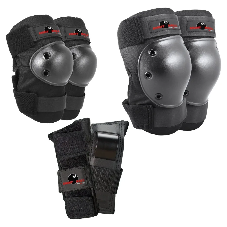 Black Pads for Bike, Skate, and Scooter, 3pk, Youth 8+
Black Pads for Bike, Skate, and Scooter, 3pk, Youth 8+