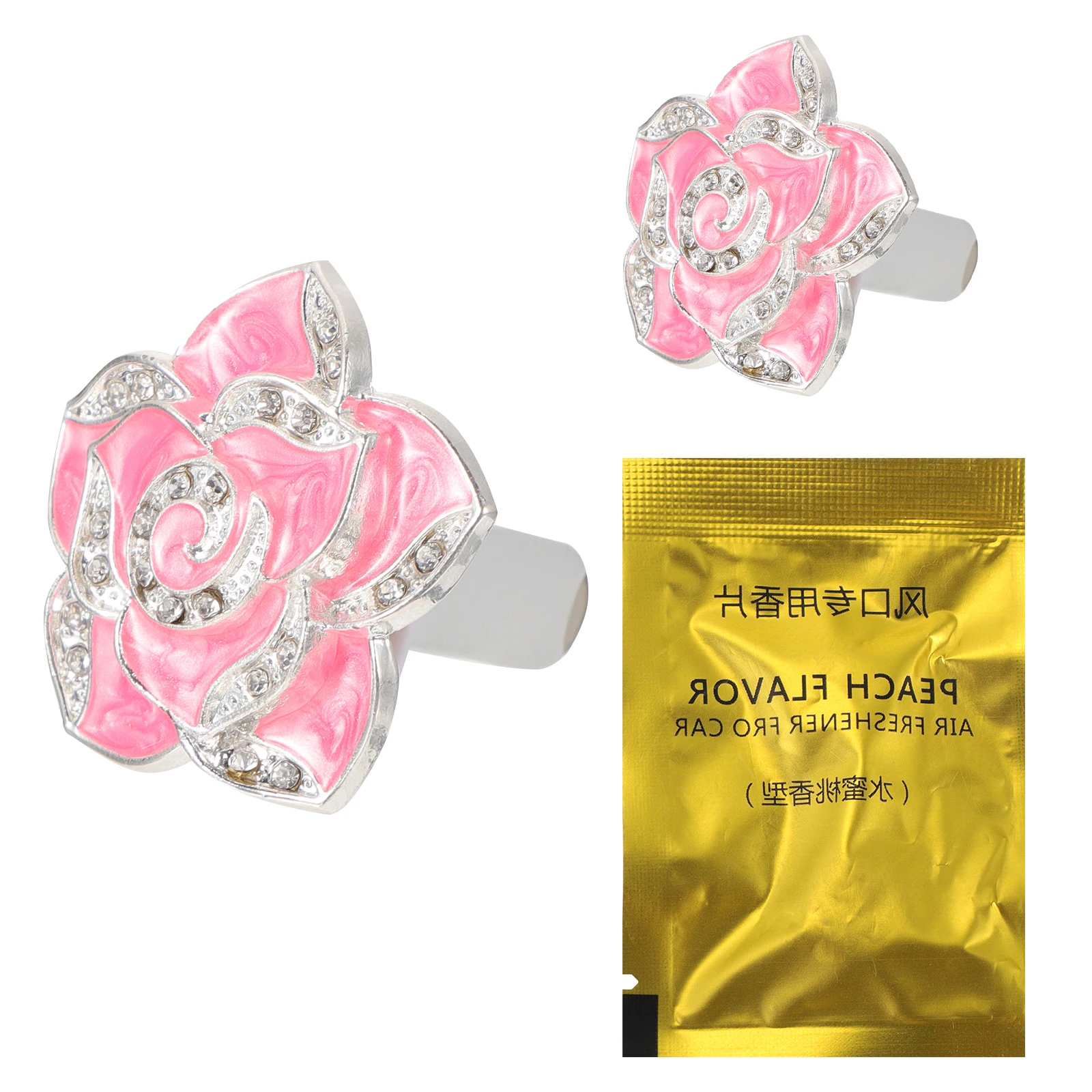 2 Sets Car Perfume Clip Air Freshener Ornament Rhinestones Vent Decorations Scent Diffuser Plastic Iron Durable Non Rust Car
2 Sets Car Perfume Clip Air Freshener Ornament Rhinestones Vent Decorations Scent Diffuser Plastic Iron Durable Non Rust Car
