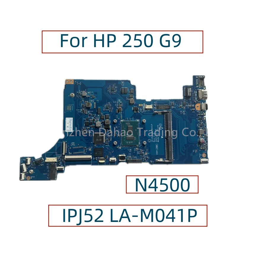 IPJ52 LA-M041P N08746-001 N08746-601 For HP 250 G9 Laptop Motherboard With N4500 CPU DDR4 Fully Tested
IPJ52 LA-M041P N08746-001 N08746-601 For HP 250 G9 Laptop Motherboard With N4500 CPU DDR4 Fully Tested